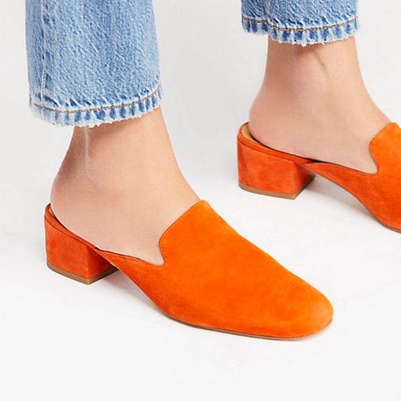 Free People Silent D Supreme Block Heel Mule new - Picture 6 of 6